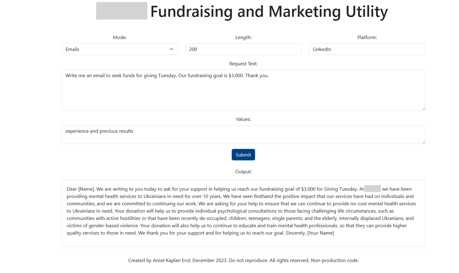 Fundraising Suite Project