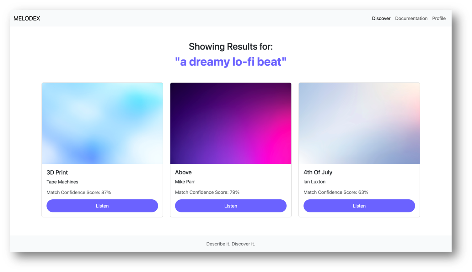 MeloDEX Project